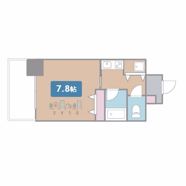 405の間取図