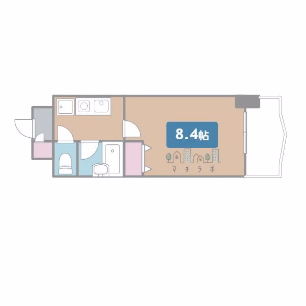 405の間取図