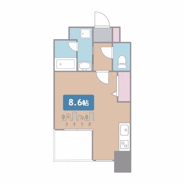 606の間取図