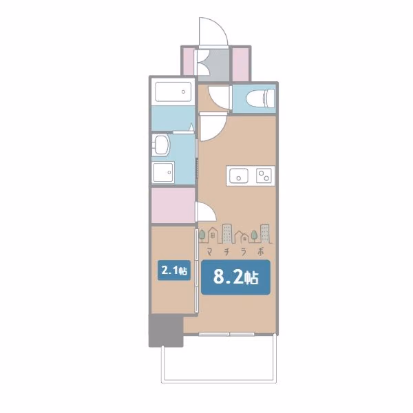 404の間取図