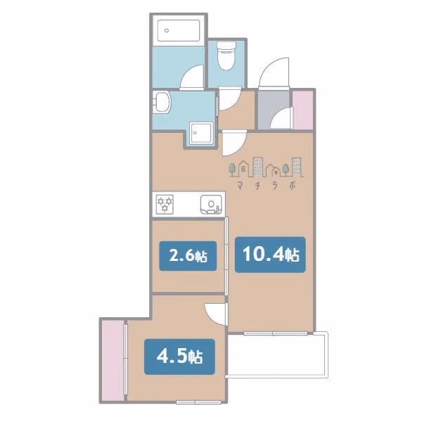 904の間取図