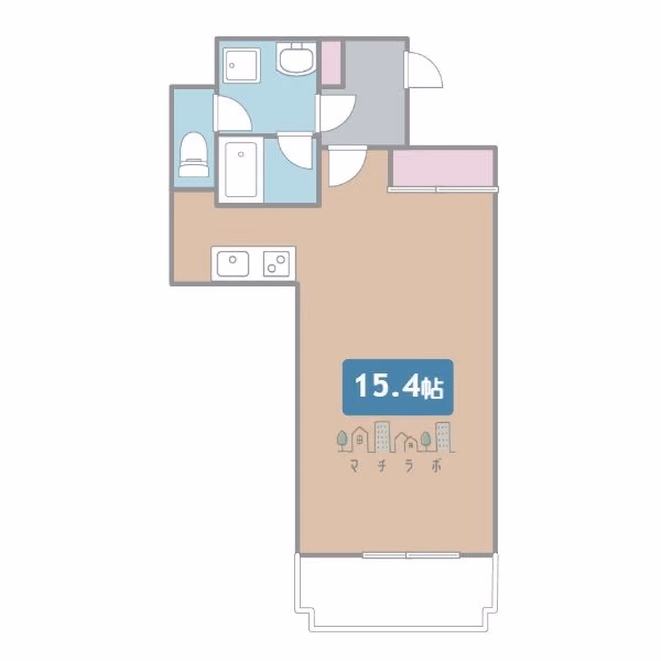406の間取図