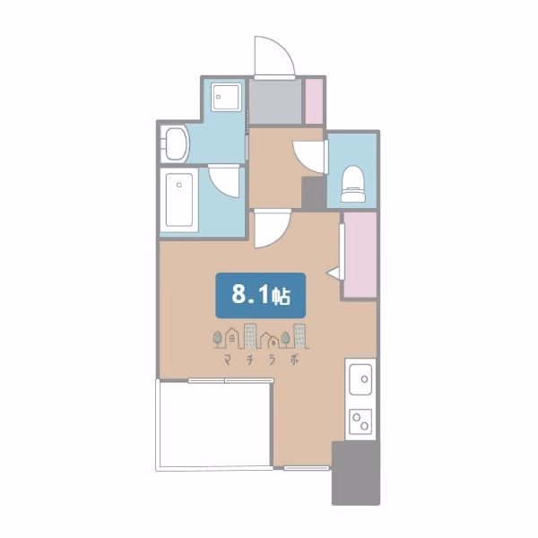 602の間取図