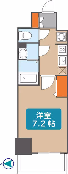 1201の間取図