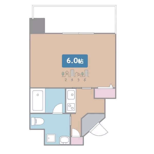 1005の間取図