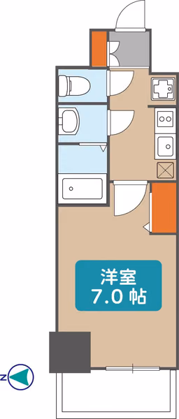 205の間取図
