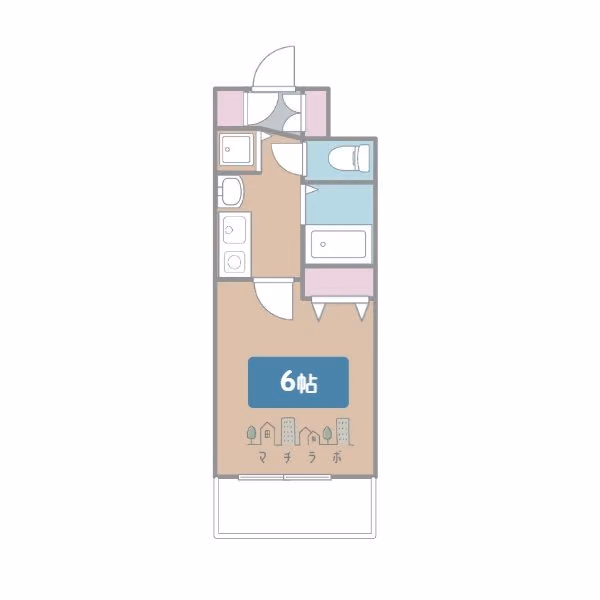 205の間取図