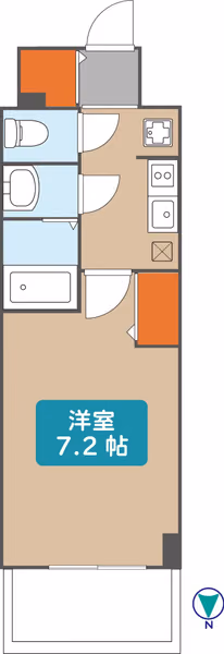 602の間取図