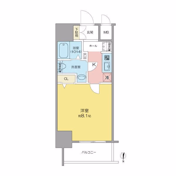 901の間取図