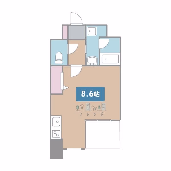 705の間取図
