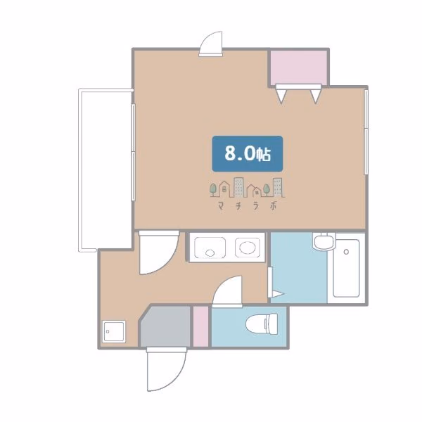 610の間取図