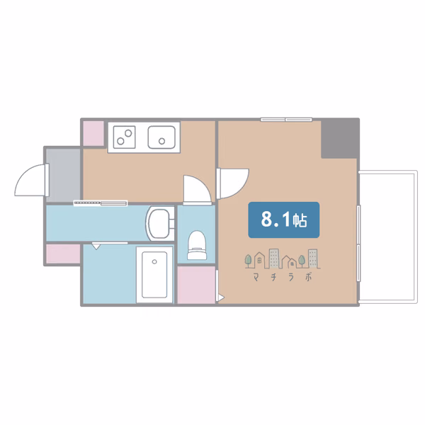505の間取図