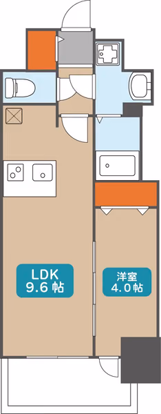 1009の間取図