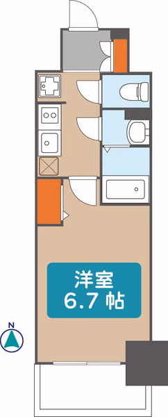 513の間取図
