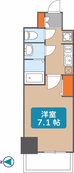 1003の間取図
