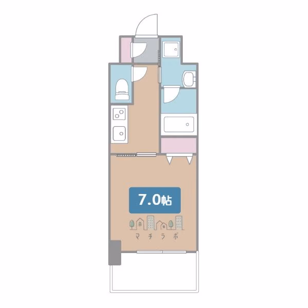 403の間取図