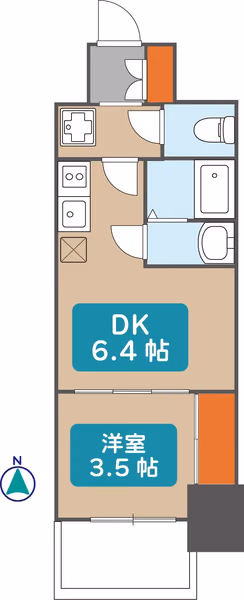 807の間取図