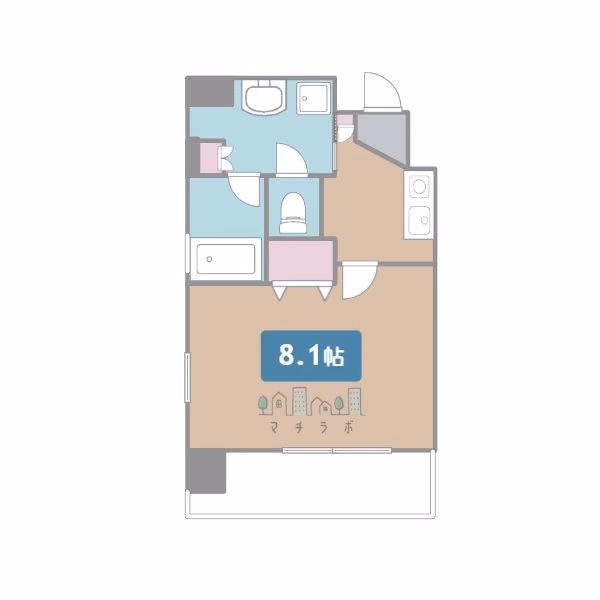 902の間取図
