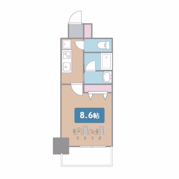 409の間取図